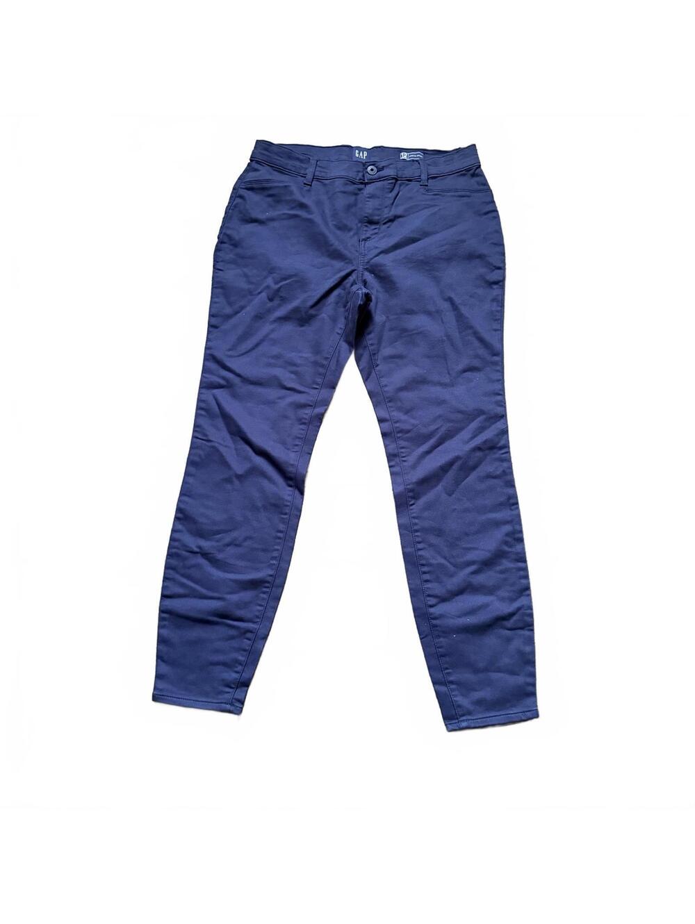 Gap Navy Blue Slim Fit Chino Pants